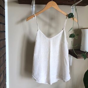 Wilfred Aritzia 100% silk tank top